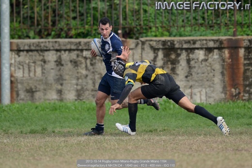 2012-10-14 Rugby Union Milano-Rugby Grande Milano 1164
